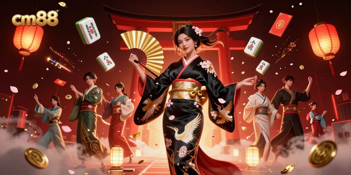 Experience thrilling gaming action at cm88 with dazzling mahjong elements and vibrant, festive energy.