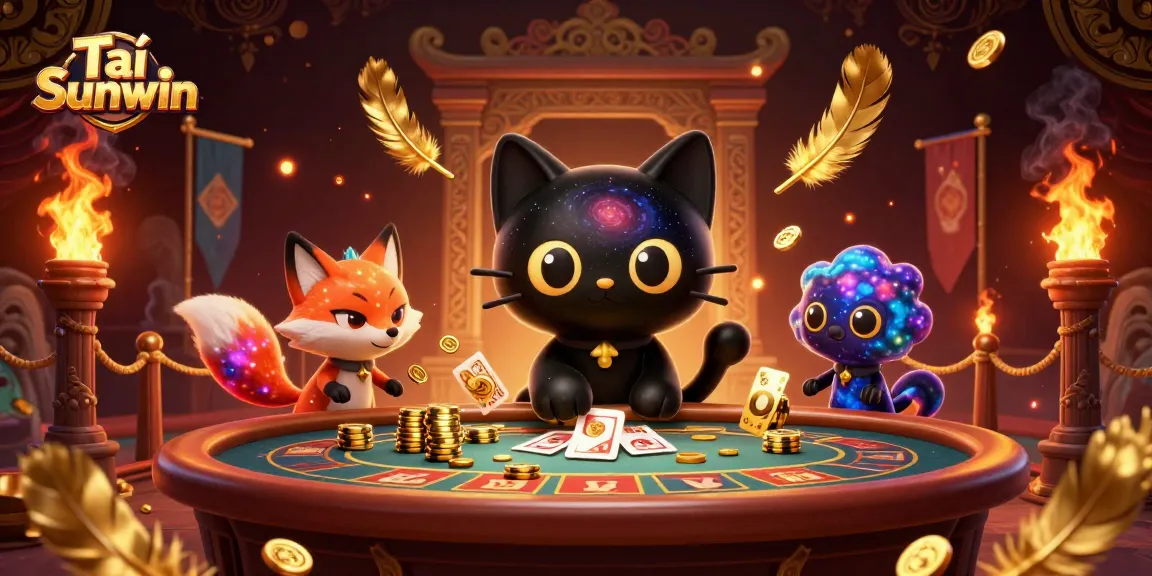 Tải Sunwin and elevate your gaming experience with this vibrant cosmic casino scene enriched with dynamic elements.