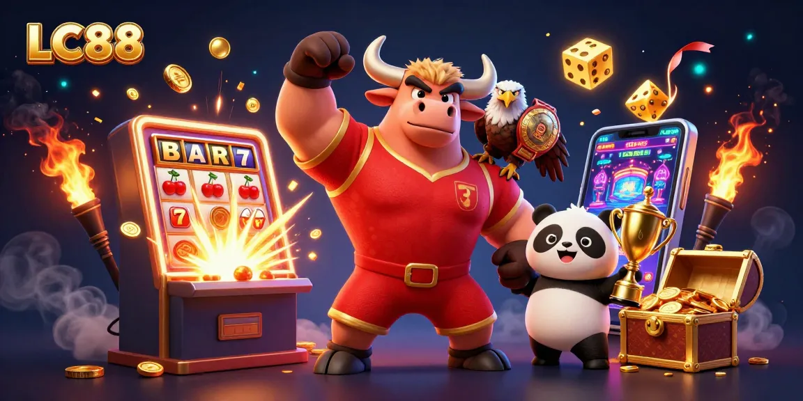 Experience thrilling gameplay at LC88 with jackpot wins and exciting casino visuals.