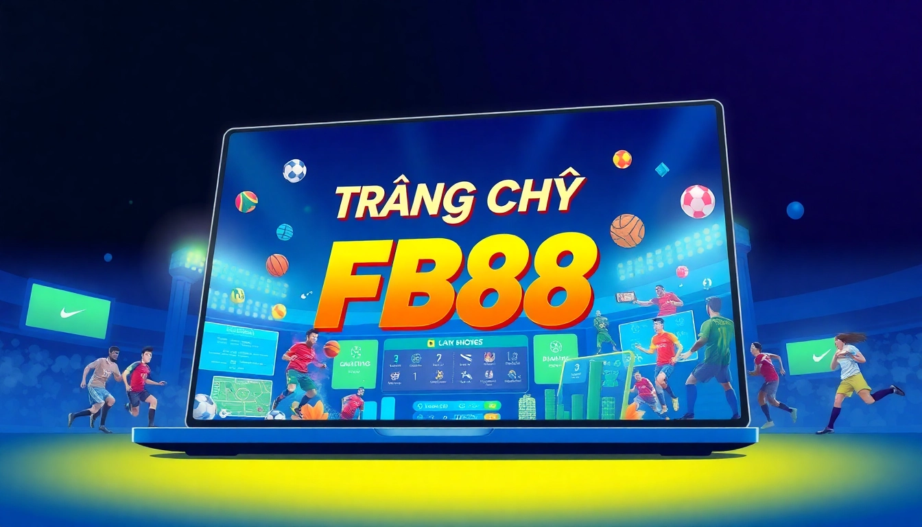 Discover the excitement of Trang Chủ FB88 with diverse betting options and vibrant sports icons.