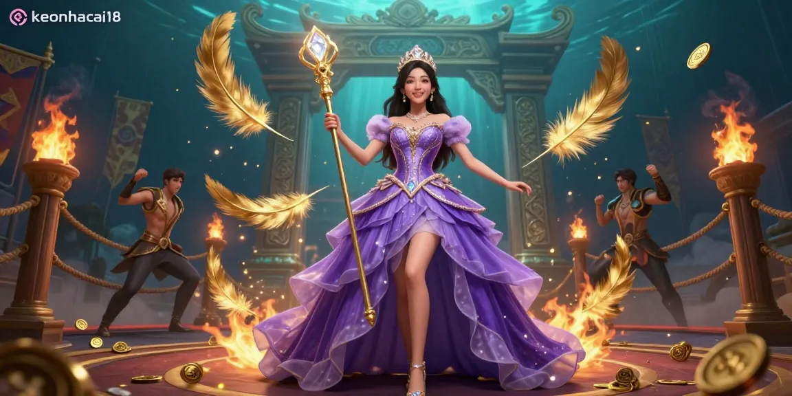 Engage with the vibrant excitement of keonhacai18's dynamic casino world featuring stunning visuals.
