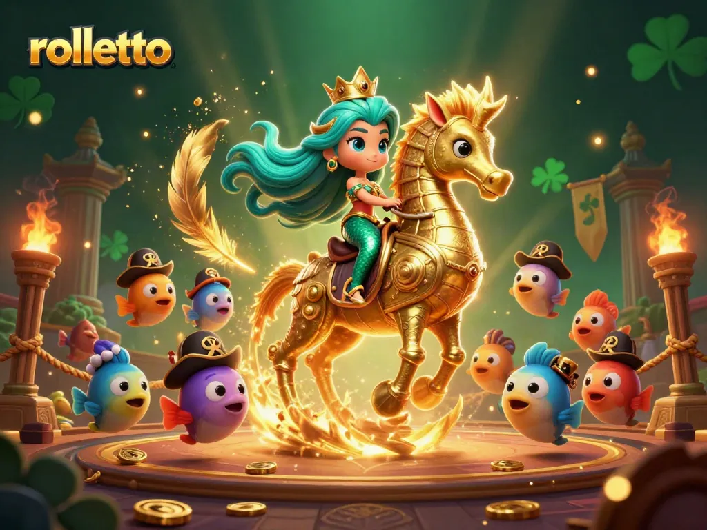 Place your bets and ride the waves of excitement with Rolletto's vibrant casino adventure!