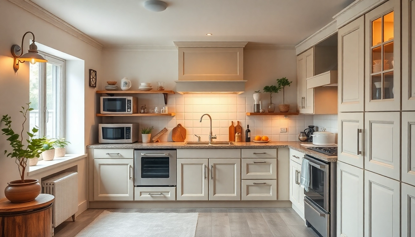 Explore top уреди за вграждане in a well-designed kitchen layout, highlighting functionality and style.
