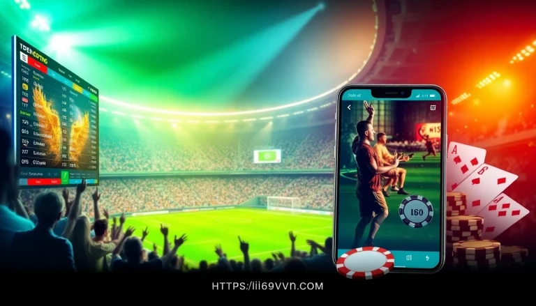Explore the excitement of sports betting at https://ii69vn.com/ with a dynamic digital interface.