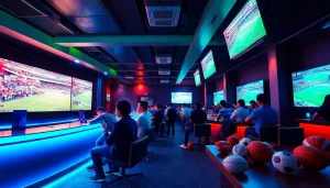 Experience dynamic sports betting excitement at https://ii69vn.com/ with patrons engaged in live events.