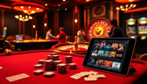 Experience the thrill of high-stakes gaming with VVJL's luxurious casino atmosphere.