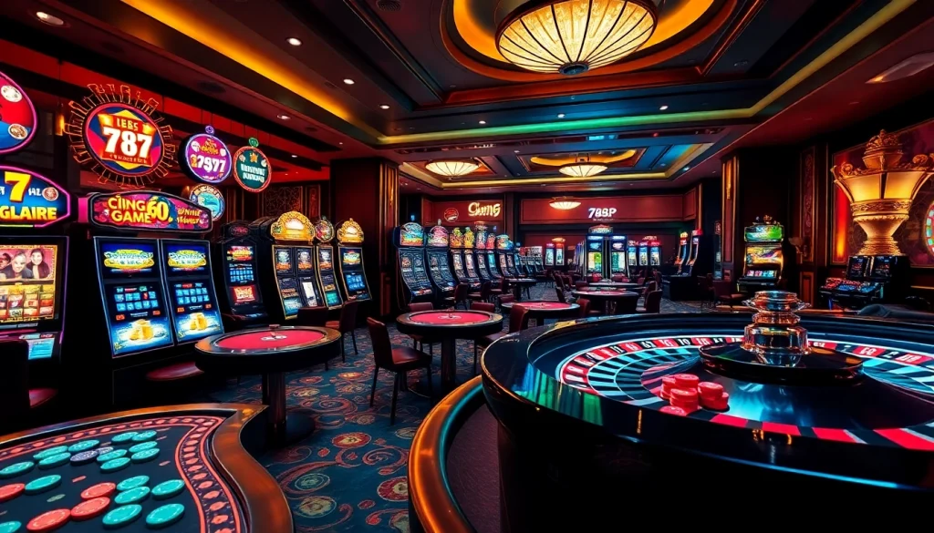 Experience the thrill at cổng game 789P with vibrant slots and strategic poker tables.