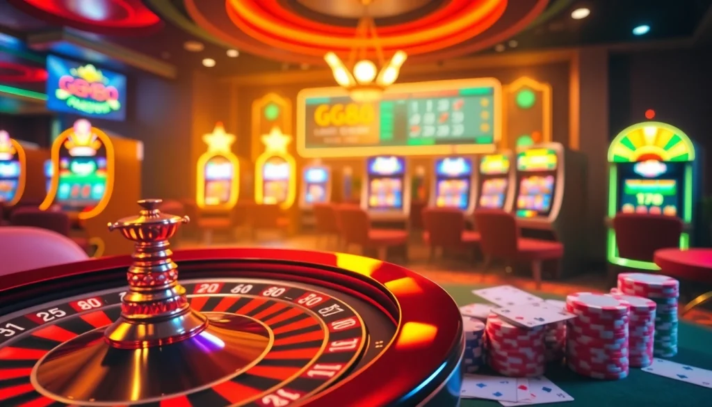 Experience thrilling gameplay at https://gg88.co.com/ with roulette, poker, and vibrant casino visuals.
