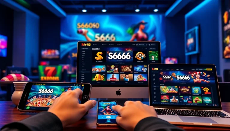 S666.nyc online betting platform showcasing vibrant casino games.