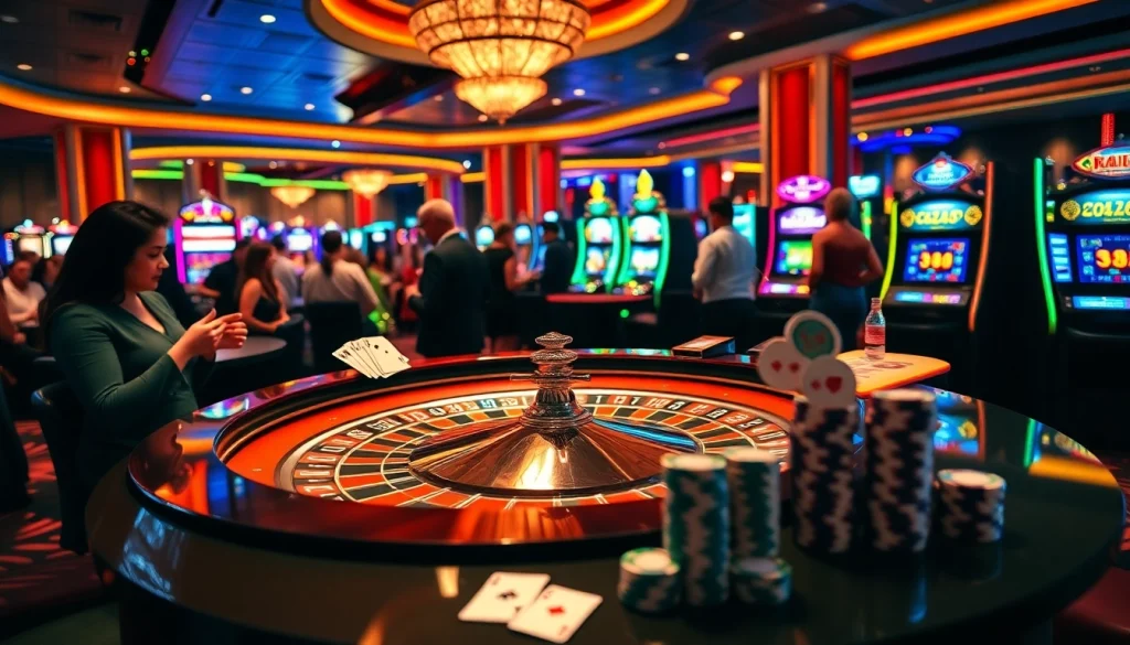 Experience thrilling gameplay at https://fly88.ad/ with professional casino tables and vibrant betting action.