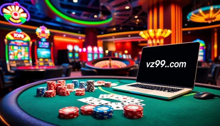 Experience the excitement of online gambling at https://vz99e.com with vibrant casino games and thrilling action.